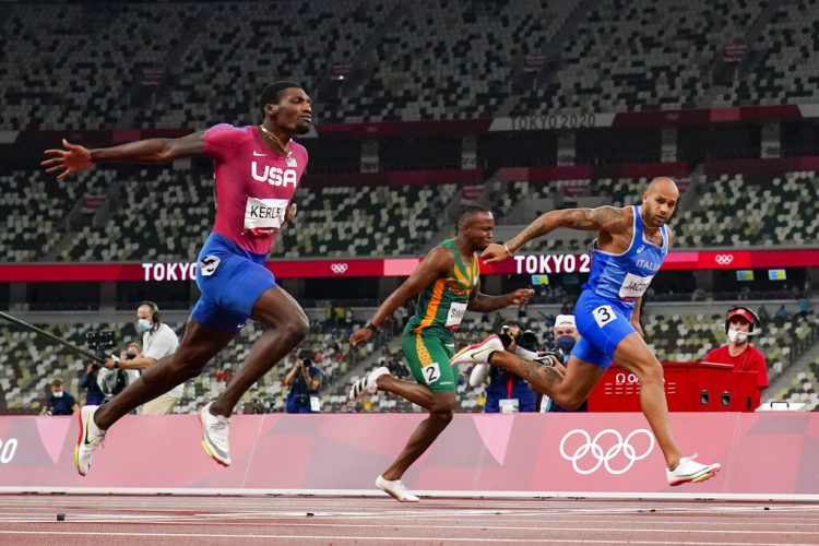 Italian Jacobs takes surprising gold in Olympic 100